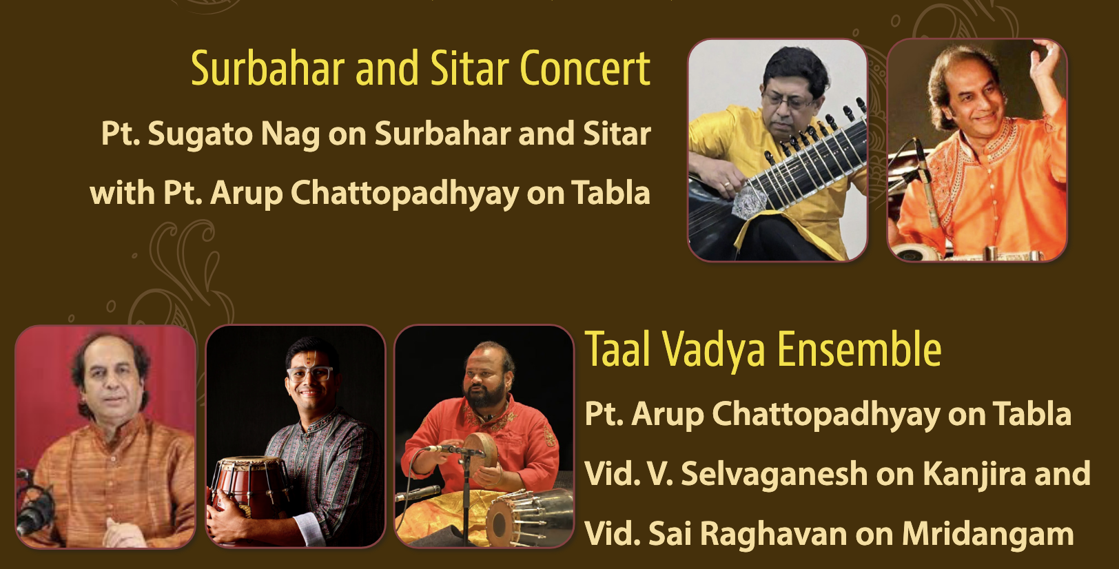 Talavadya: Arup Chattopadhyay, V Selvaganesh, Sai Raghavan, Sugato Nag